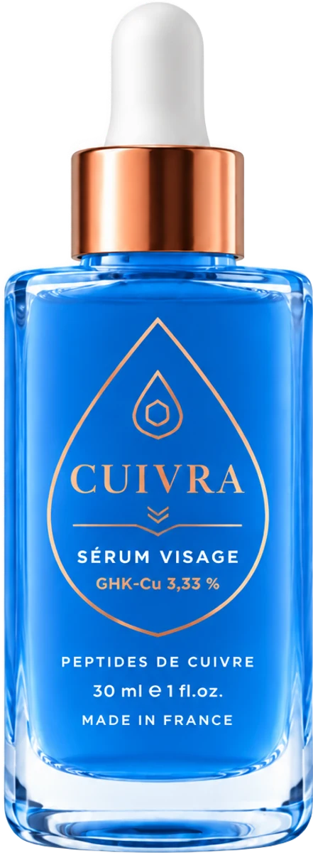 Sérum visage CUIVRA GHK-Cu 3,33 %, flacon 30 ml